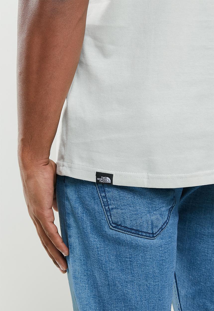 The North Face - Short sleeve fine tee - grey