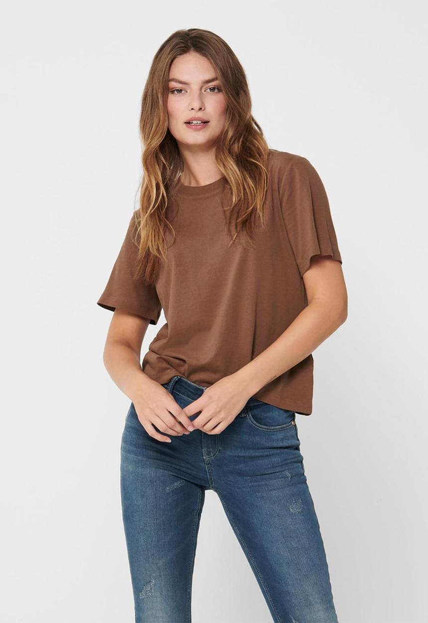 Jacqueline de Yong - Olisa life 2/4 tee - tan