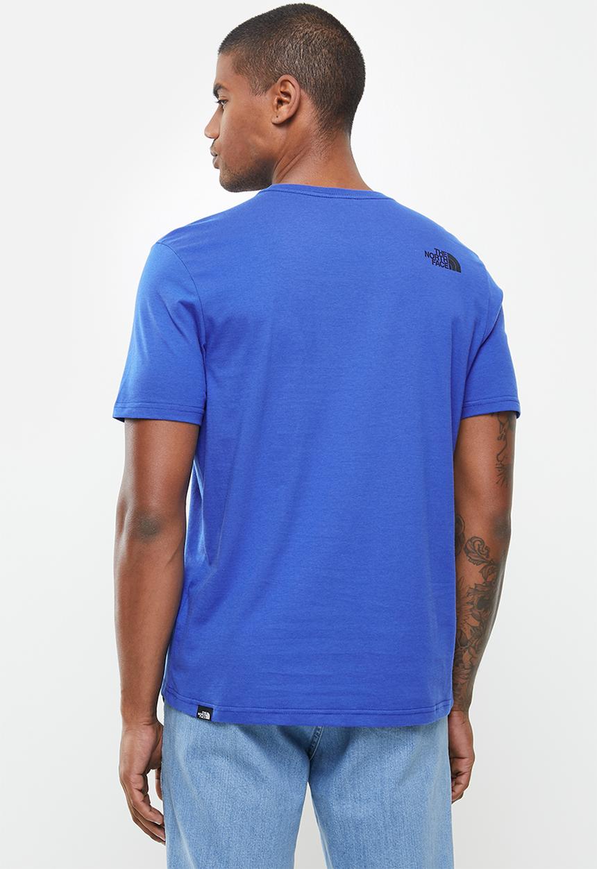 The North Face - Short sleeve fine tee - blue
