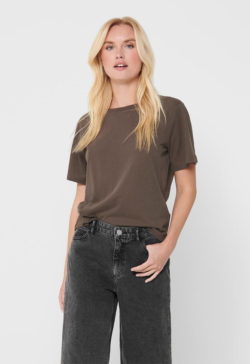 Jacqueline de Yong - Olisa life 2/4 tee - brown
