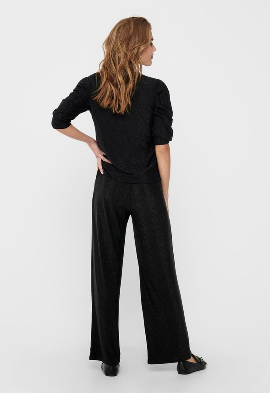 Jacqueline de Yong - Mahi top - black lurex