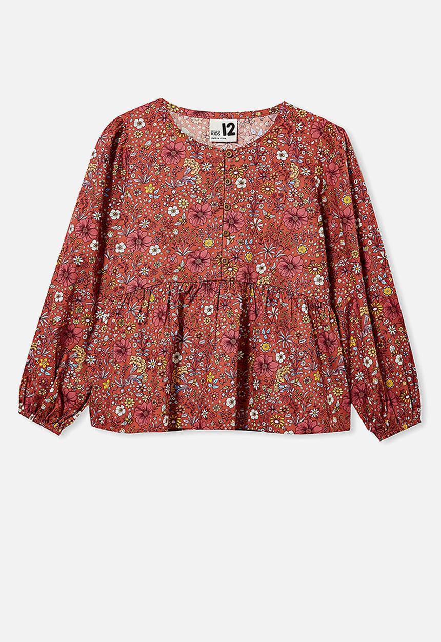 Free by Cotton On - Marloe long sleeve top - multi