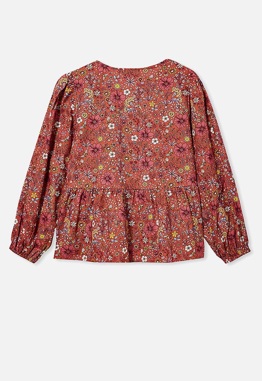 Free by Cotton On - Marloe long sleeve top - multi