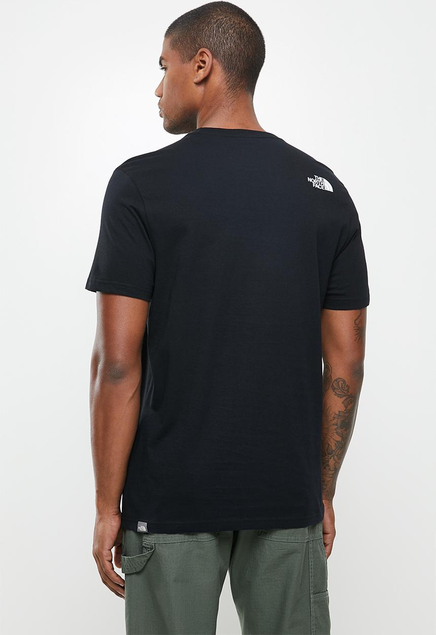 The North Face - Short sleeve woodcut dome tee - black