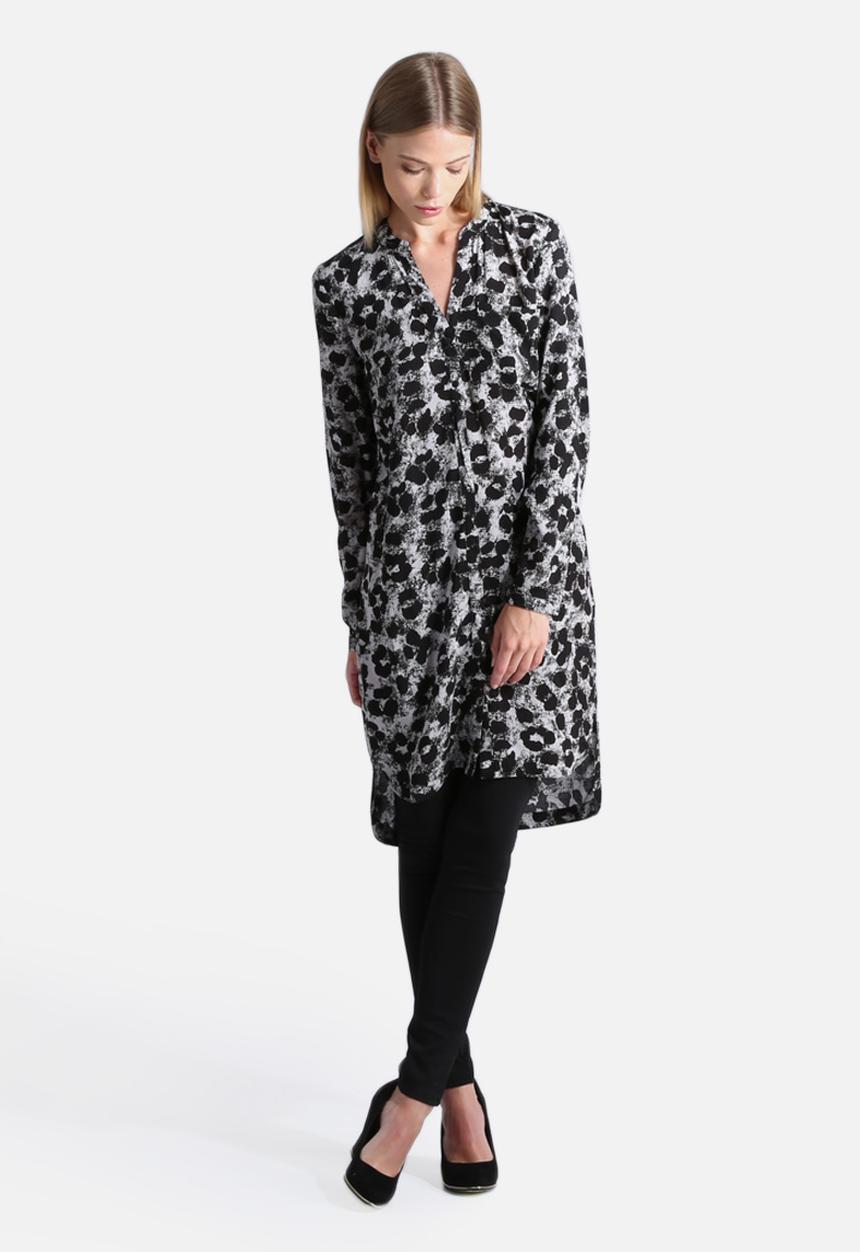 Vero Moda - Sue Ella Printed Long Shirt