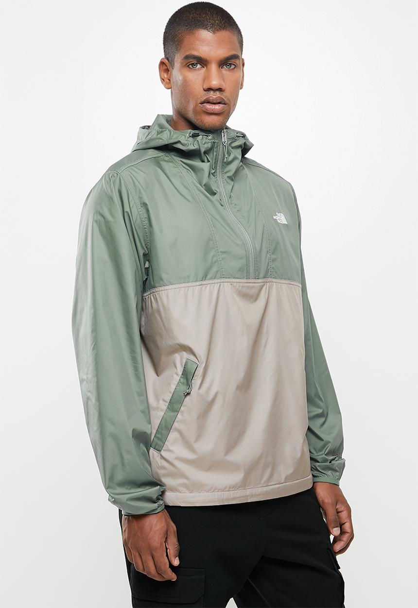 The North Face - Cyclone anorak - agave green/mineral grey