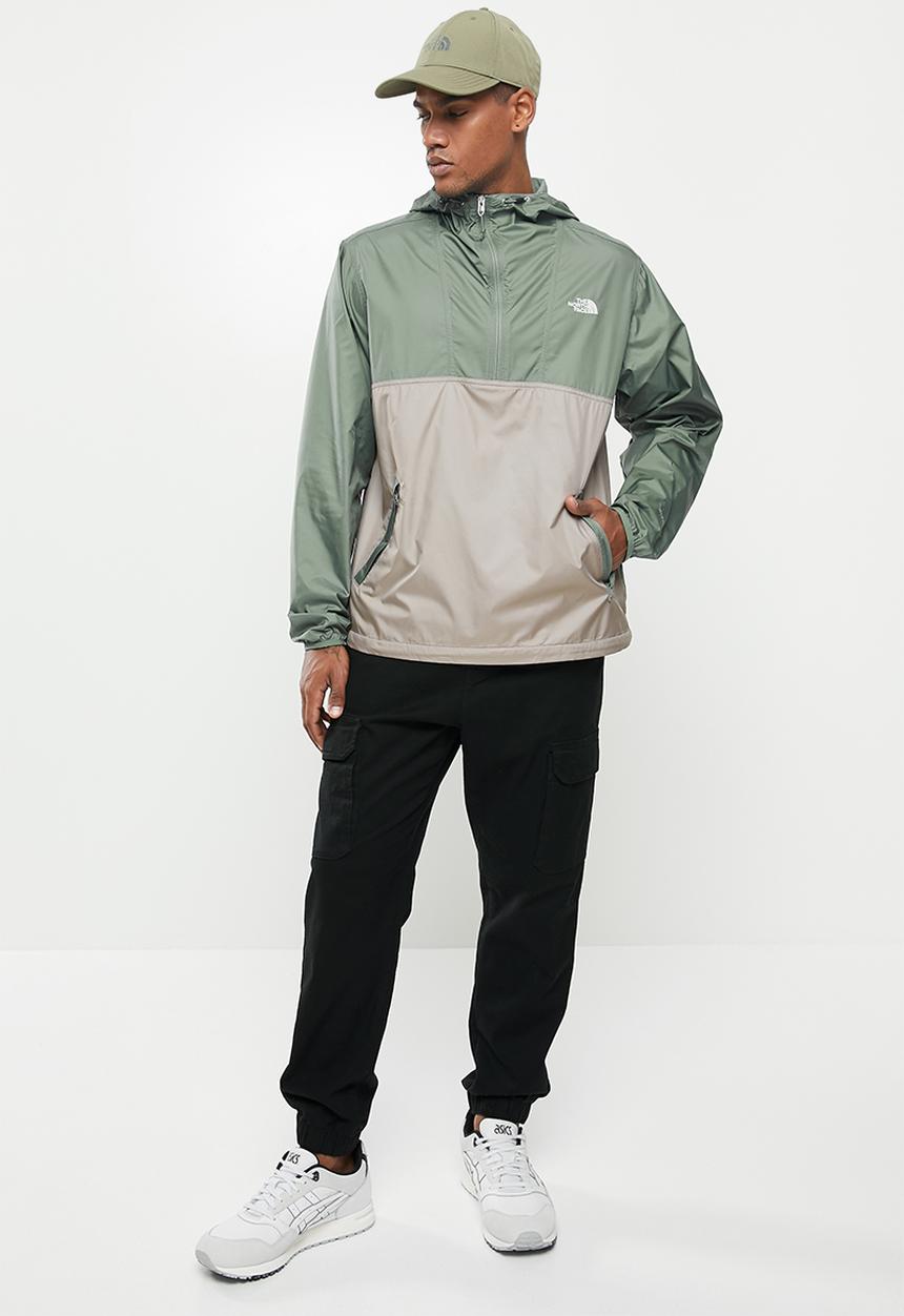 The North Face - Cyclone anorak - agave green/mineral grey