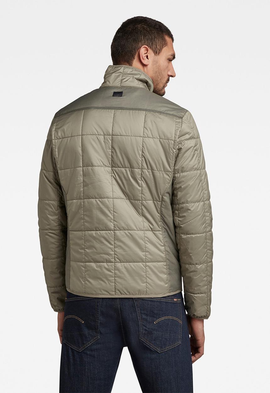 G-STAR - Lt wt quilted jacket - green