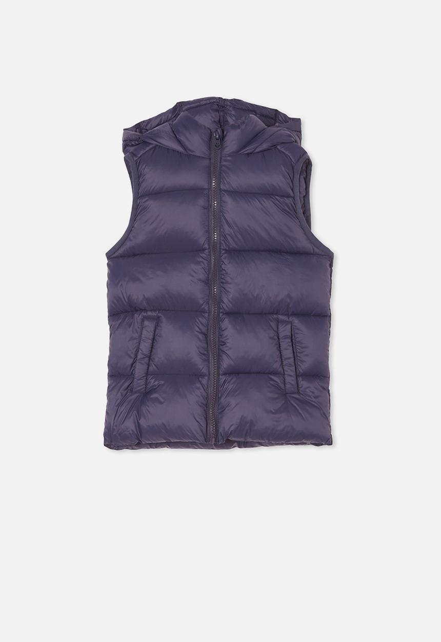 Cotton On - Billie puffer vest - navy