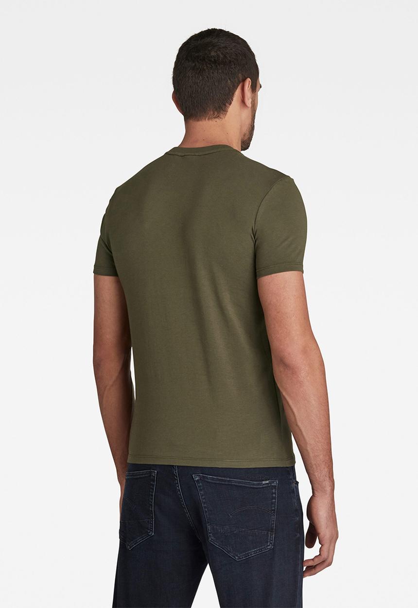G-STAR - Slim base r short sleeve tee - green