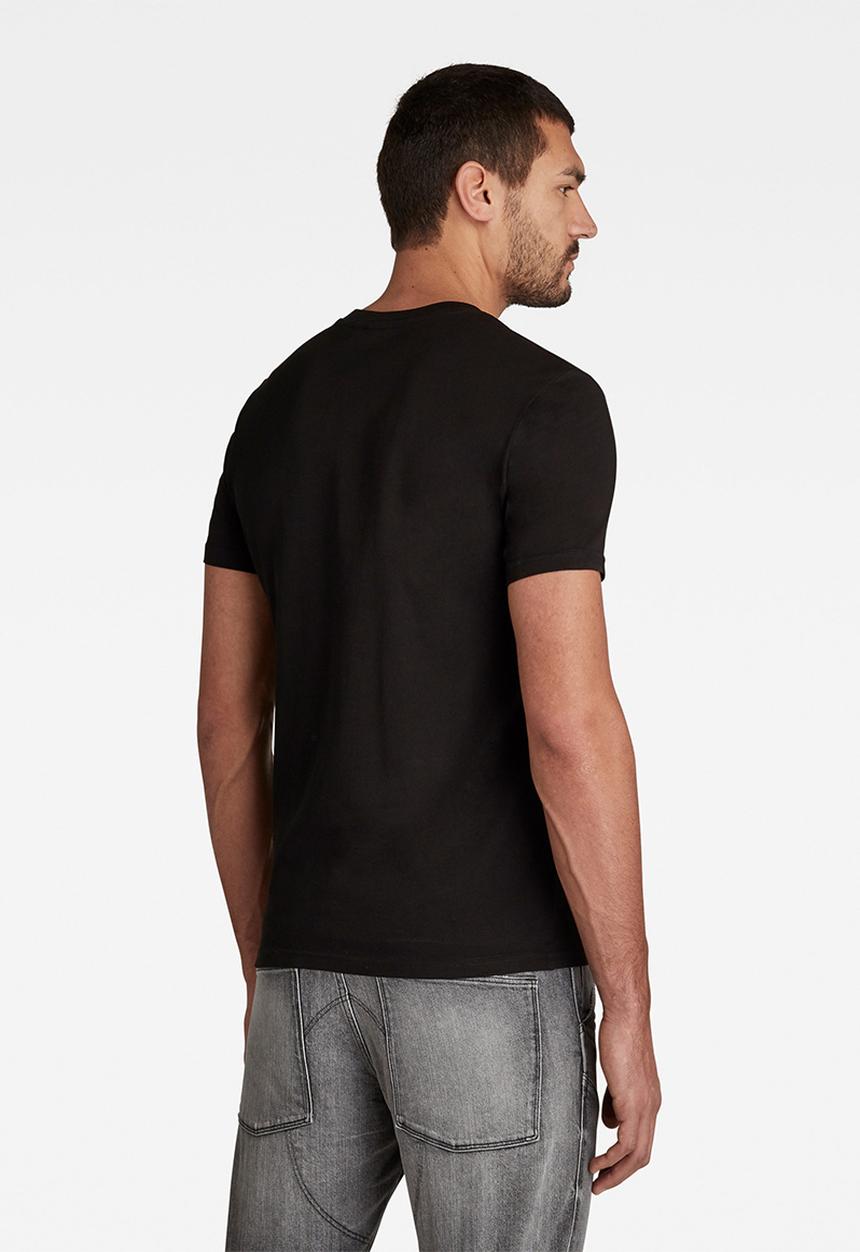 G-STAR - Object raw slim short sleeve tee - black 