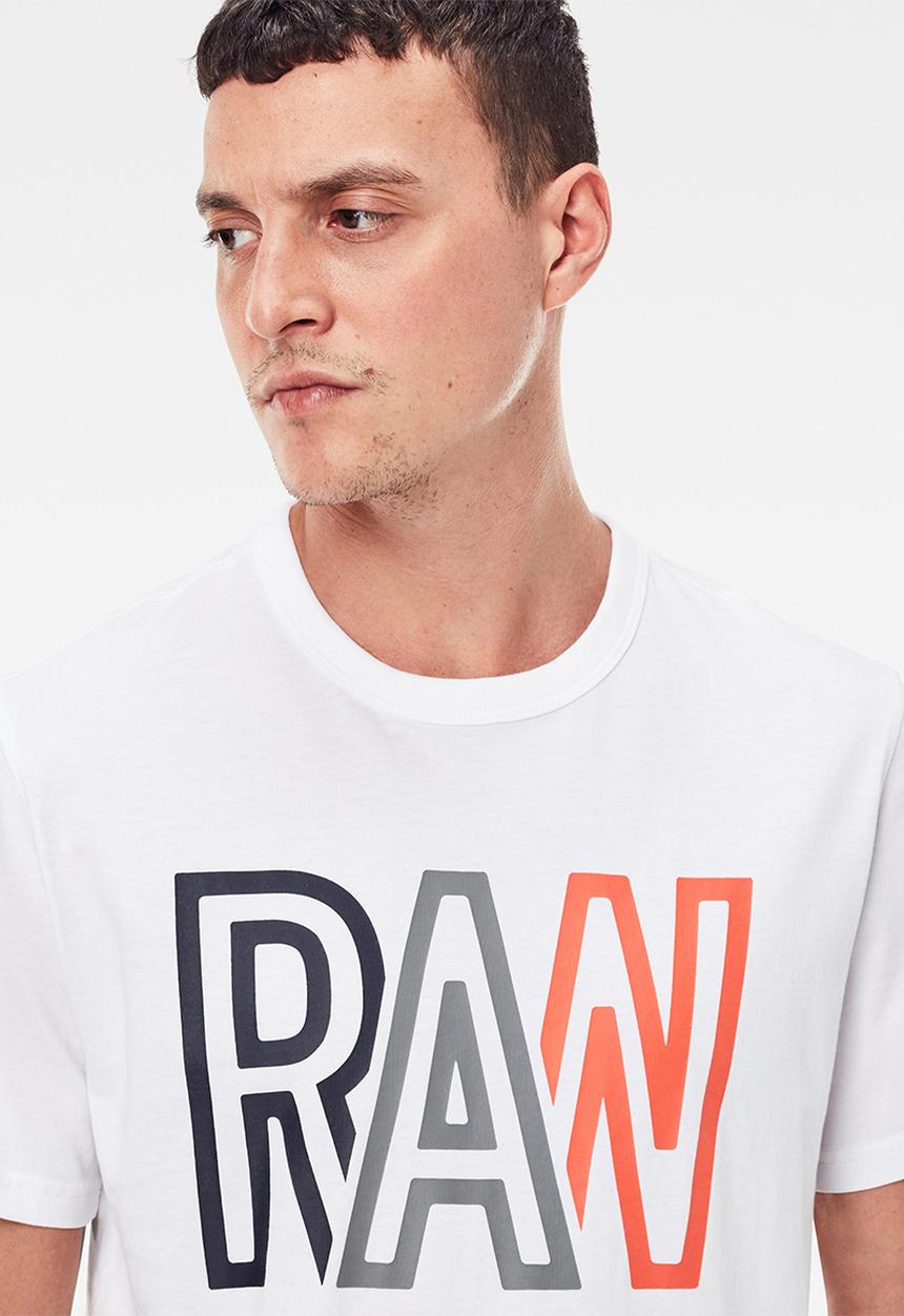 G-STAR - Raw short sleeve tee - white