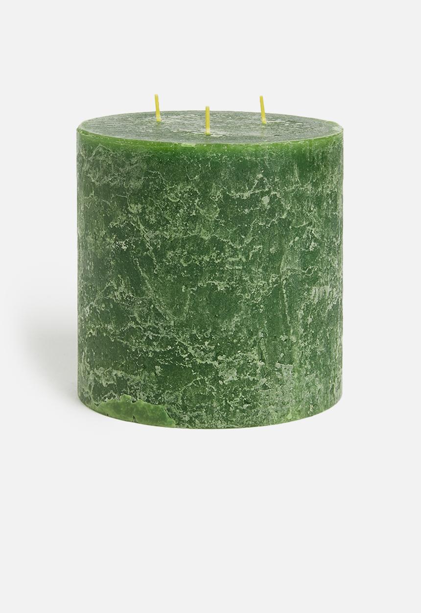 H&S -  Relax 3-wick candle - green