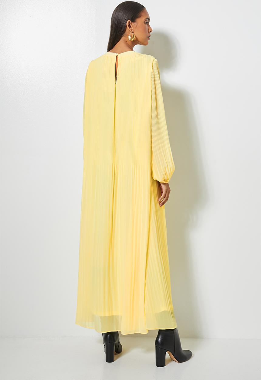 Superbalist - The ultimate pleated maxi dress - yellow
