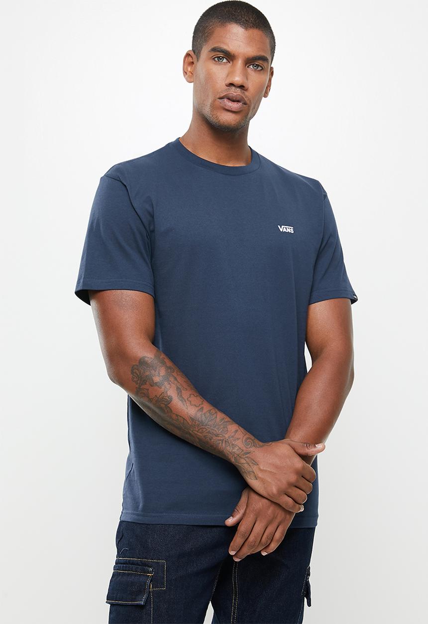 Vans - Left chest logo tee -  navy