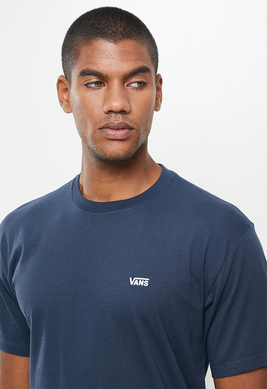 Vans - Left chest logo tee -  navy