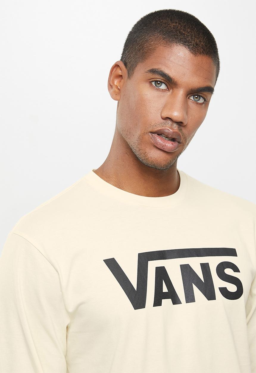 Vans - Vans classic long sleeve tee - neutral 