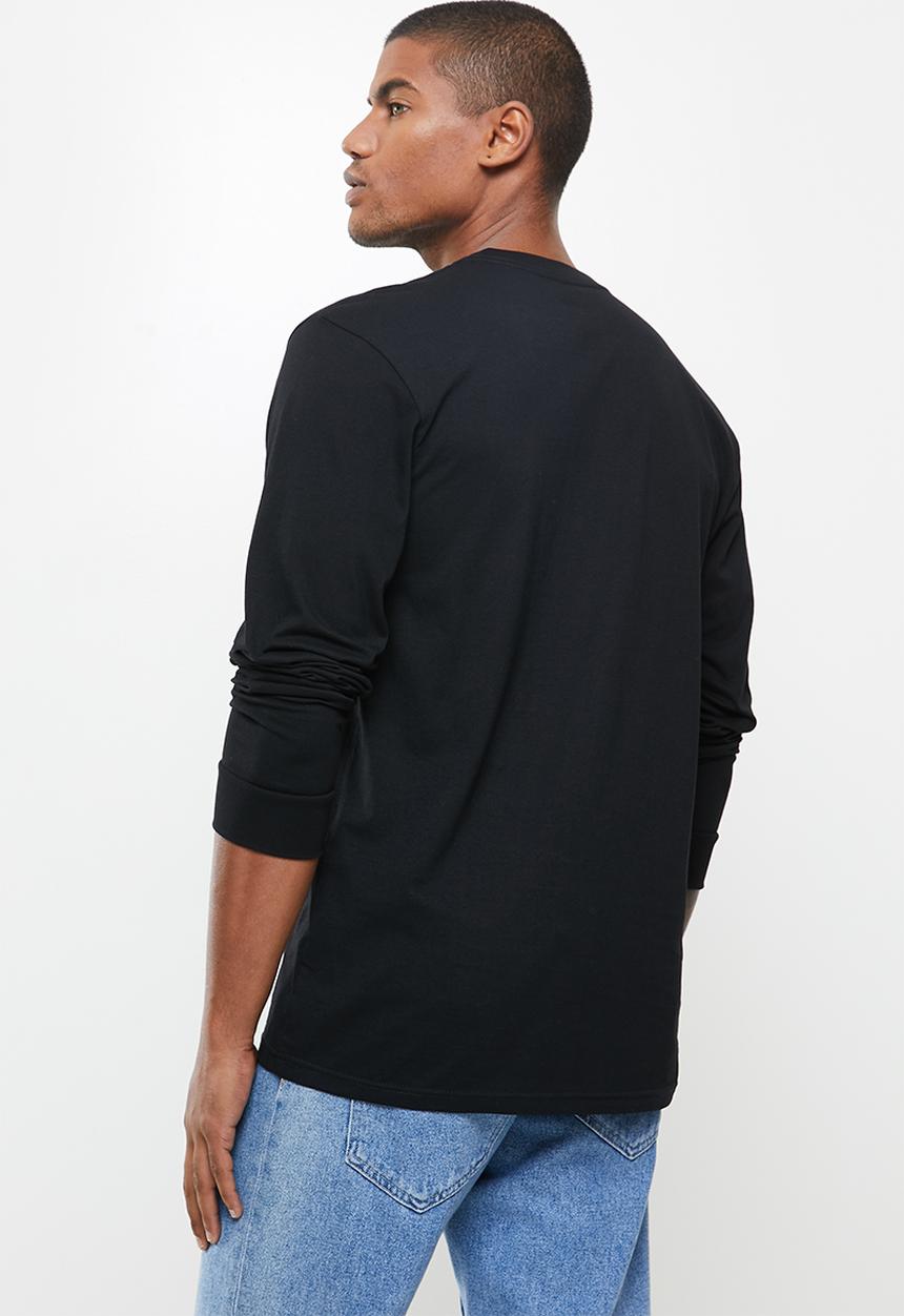 Vans - Left chest hit ls tee - black 
