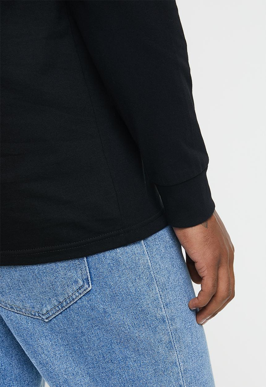 Vans - Left chest hit ls tee - black 
