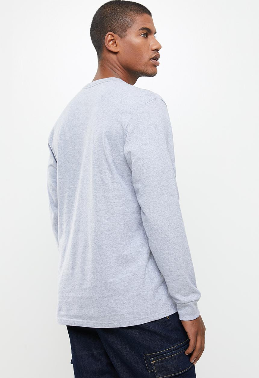 Vans - Left chest hit ls tee - grey