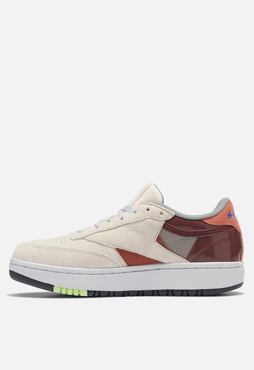 Reebok - Club c double - ceramic pink/boulder grey/twisted coral