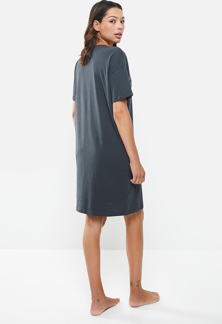 Cotton On - Longline 90s nightie - blue