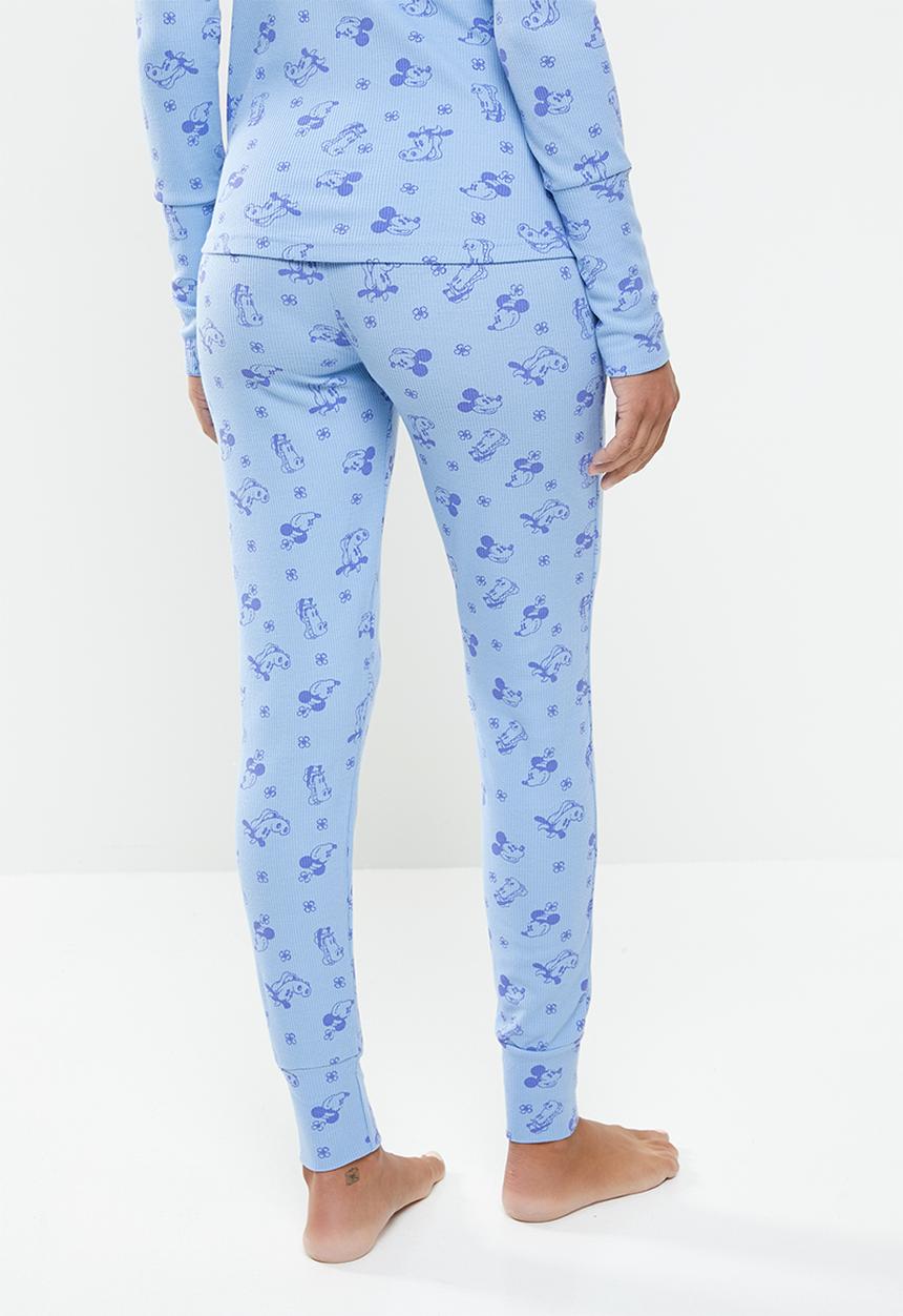 Cotton On - Waffle long john - blue