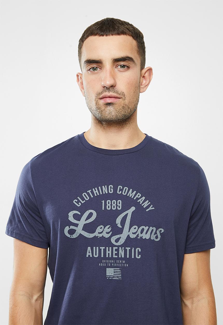 Lee  - Authentic tee - navy