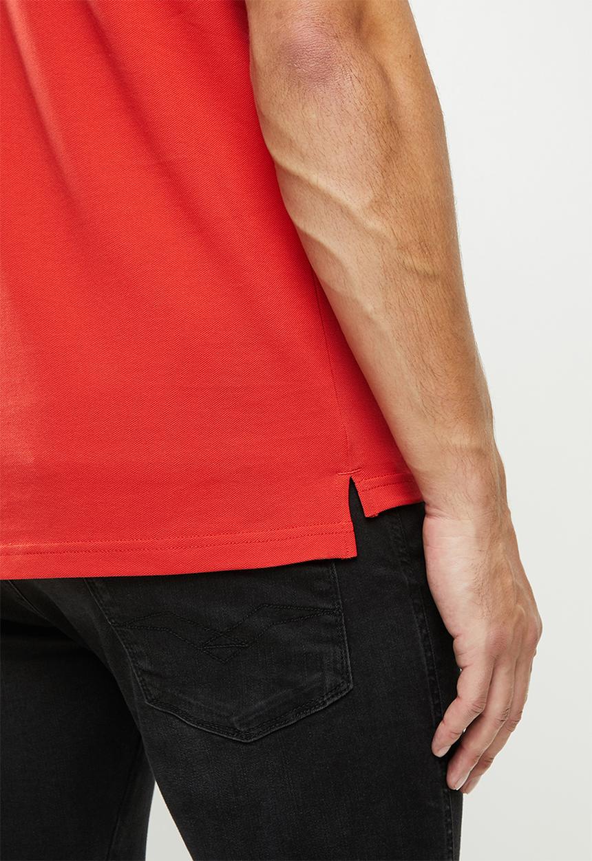 G-STAR - G-Star Raw graphic slim  short sleeve polo - red