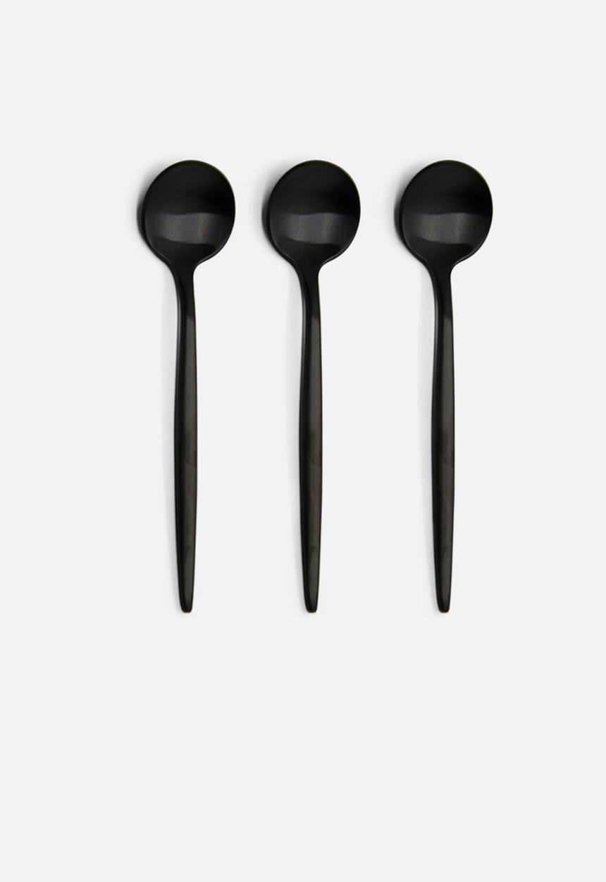 Finery - Cutlery 24pc set - carbon black
