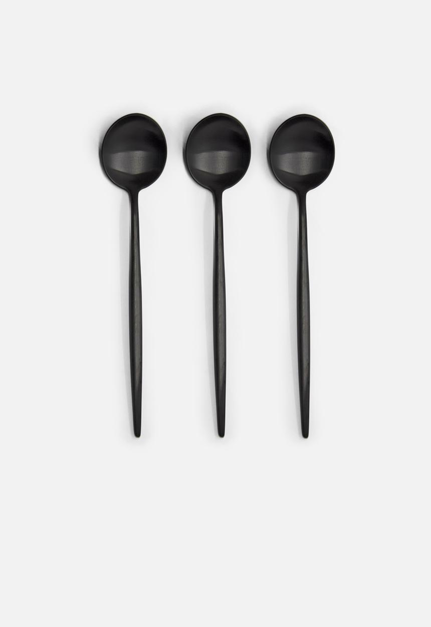 Finery - Cutlery 24pc set - carbon black