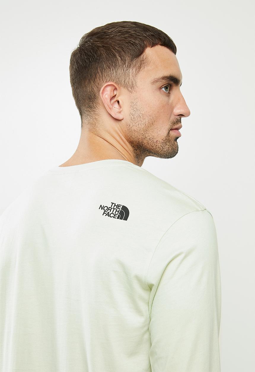 The North Face - Long sleeve fine tee - green