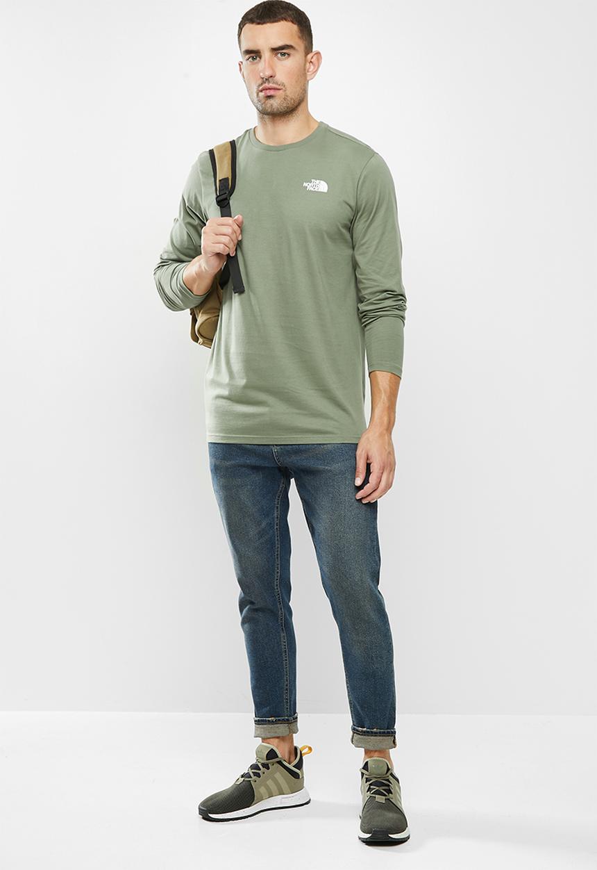 The North Face - Long sleeve easy tee - green