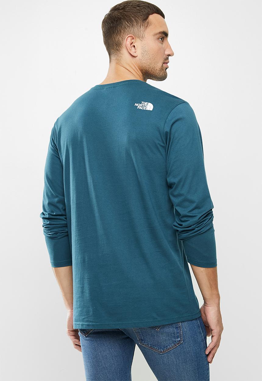 The North Face - Long sleeve image ideals tee - blue