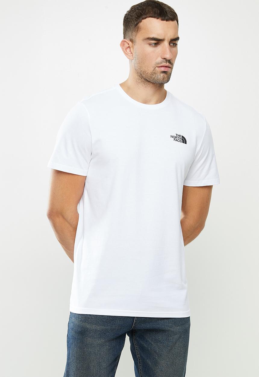 The North Face - Short sleeve redbox celebration tee - white