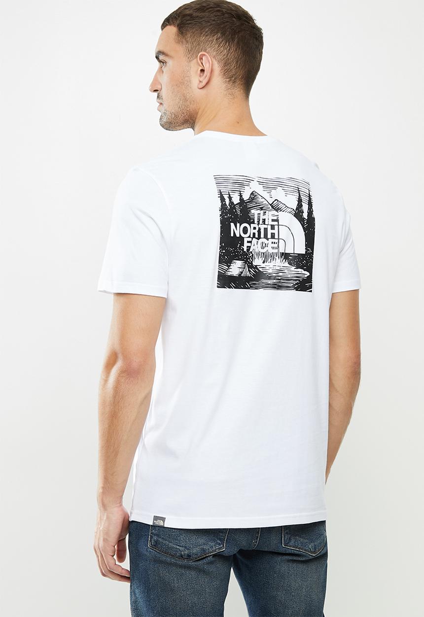 The North Face - Short sleeve redbox celebration tee - white