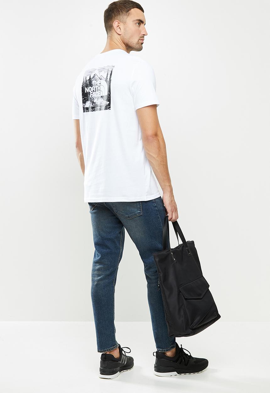 The North Face - Short sleeve redbox celebration tee - white