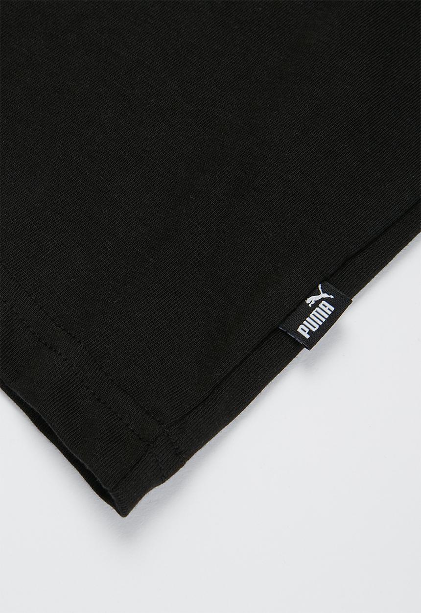 PUMA - Ess 2 col logo tee - black