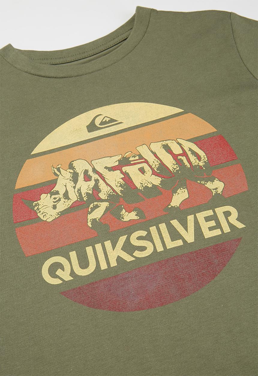 Quiksilver - Africa traveller short sleeve tee - green