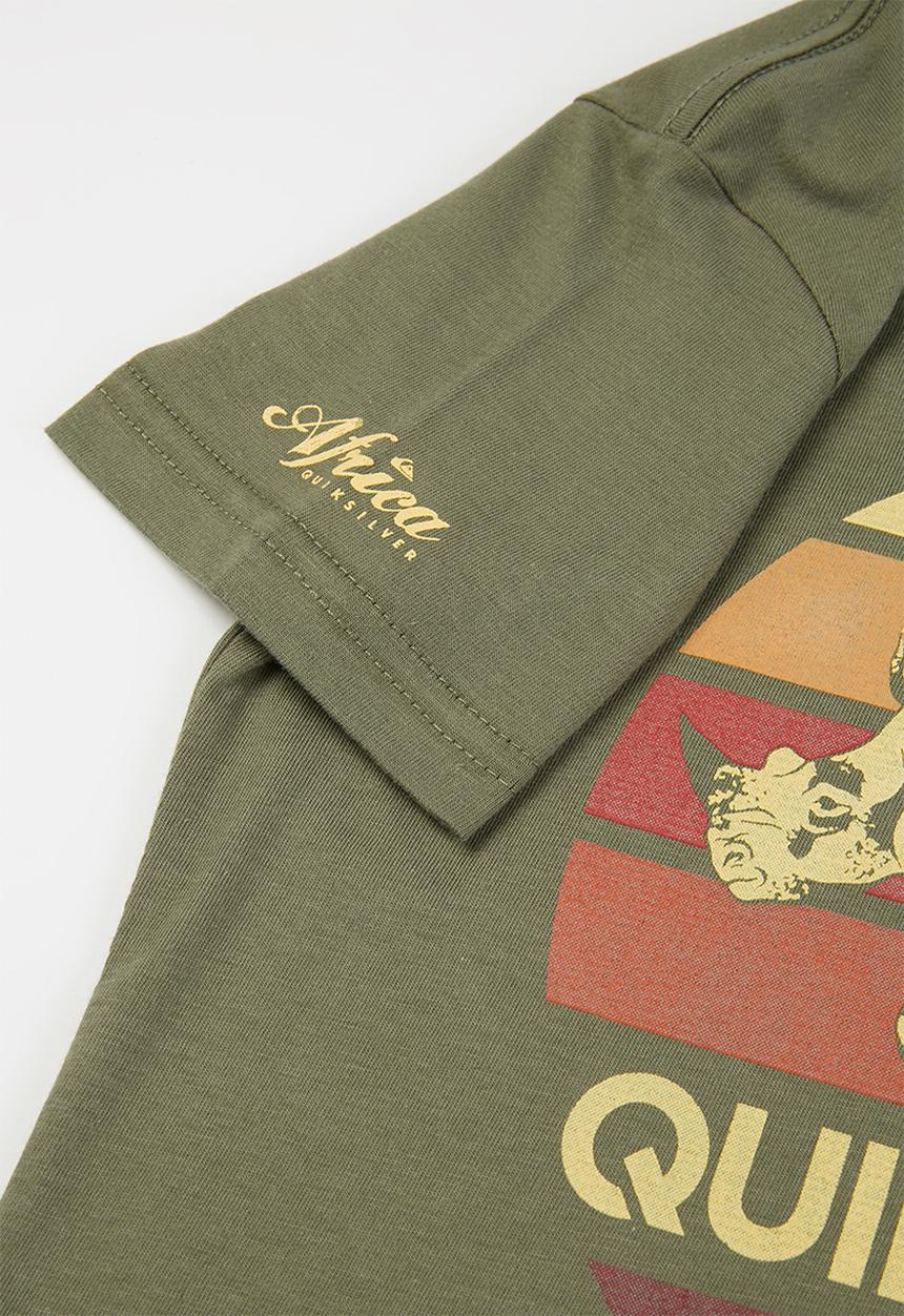Quiksilver - Africa traveller short sleeve tee - green