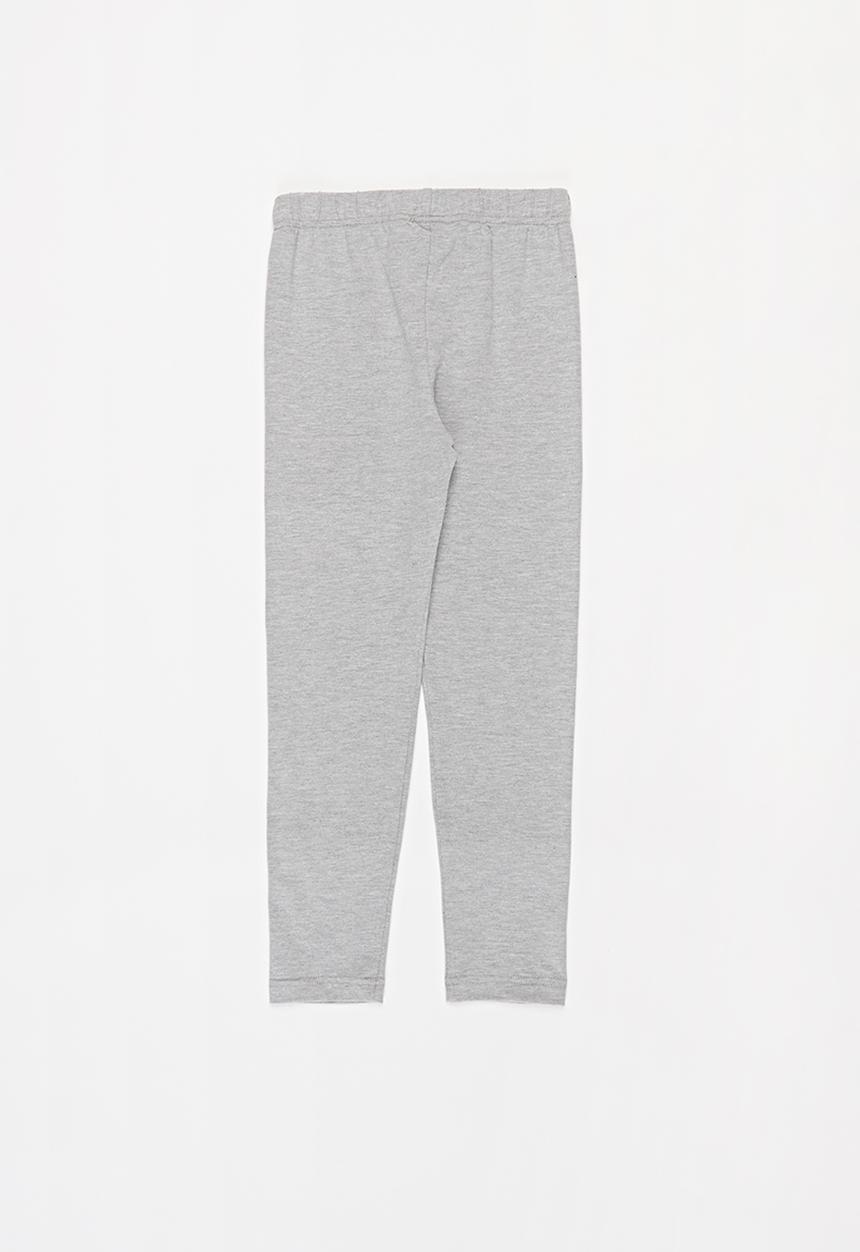 Rebel Republic - Girls 2 pack leggings - navy & grey 