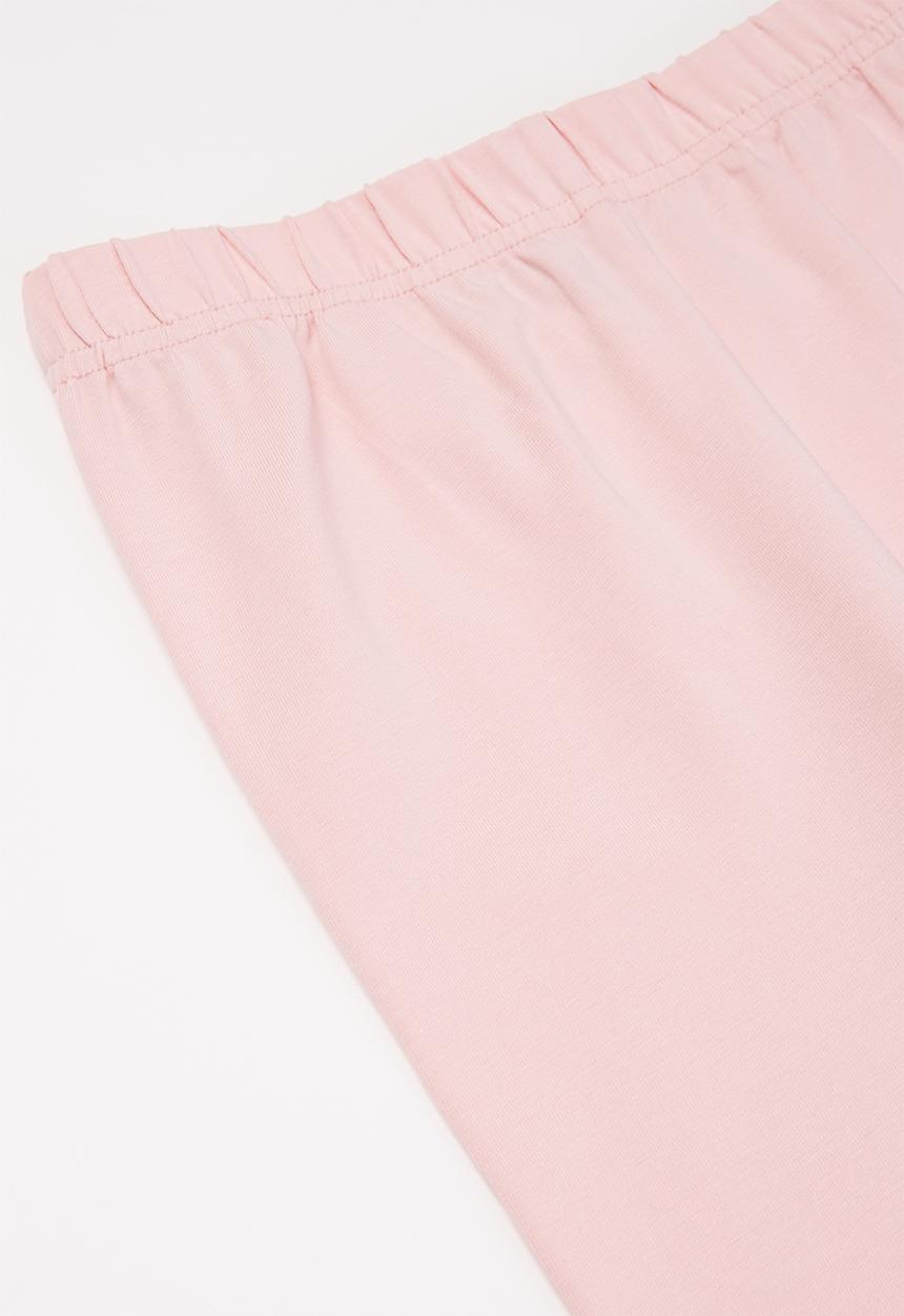 Rebel Republic - Girls 2 pack leggings - pink & green 