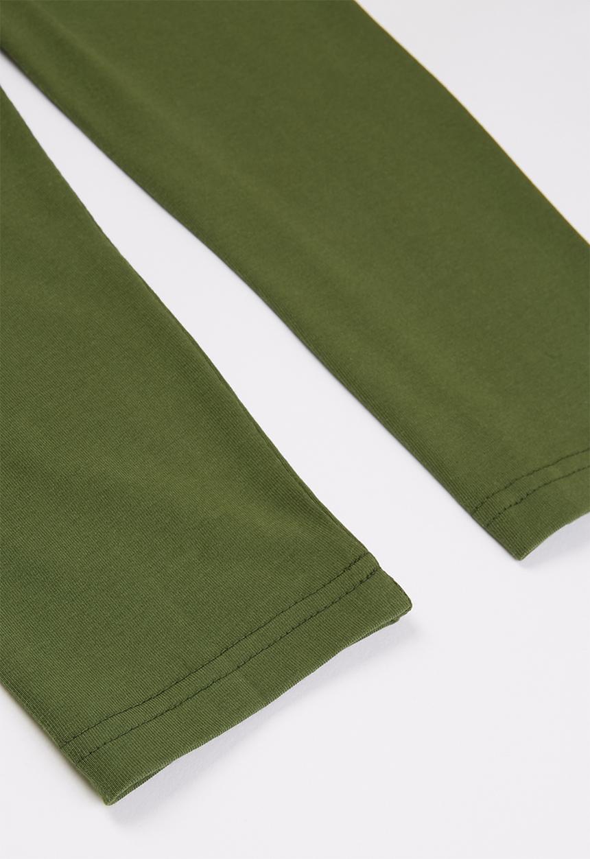 Rebel Republic - Girls 2 pack leggings - pink & green 