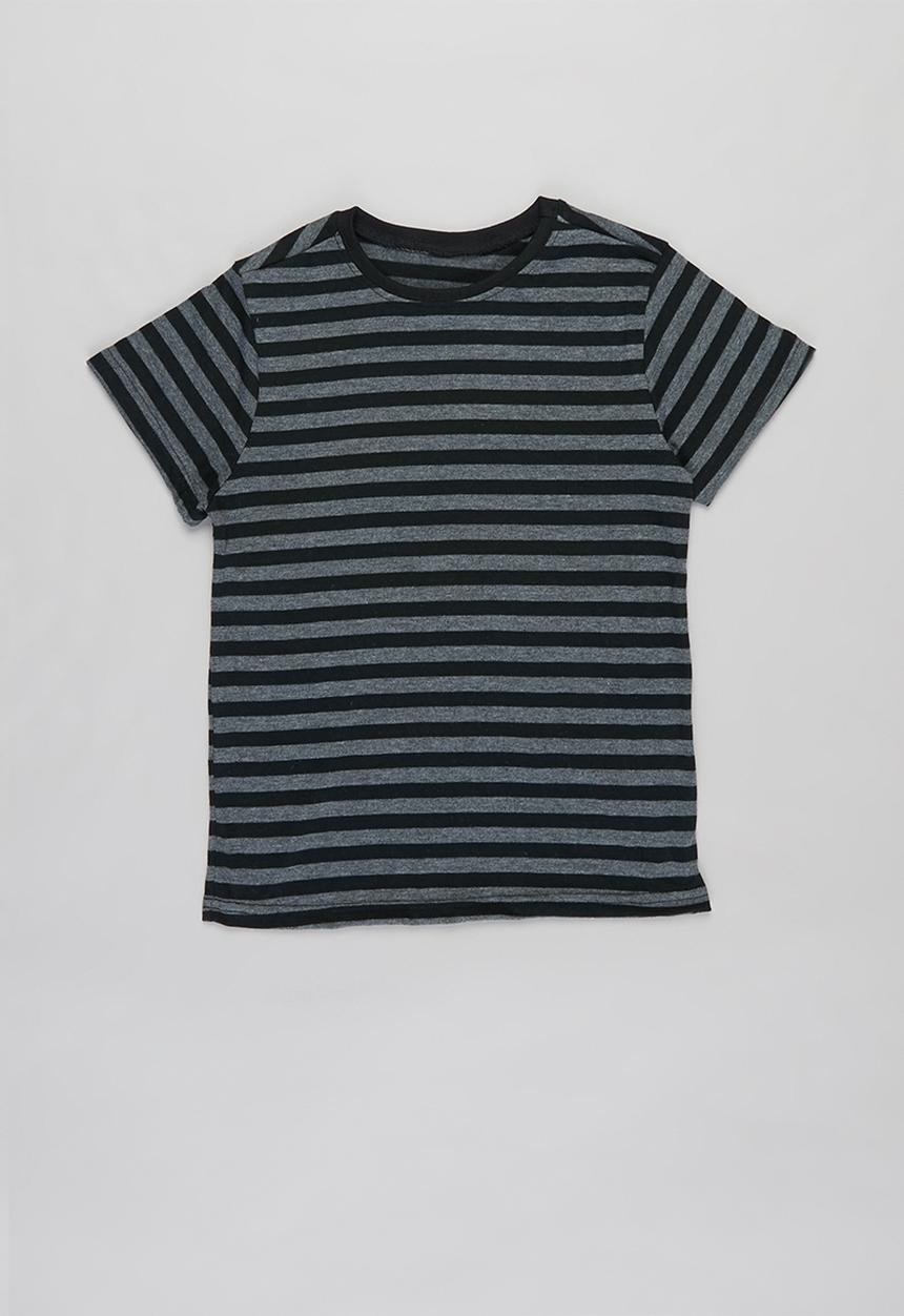 Rebel Republic - Boys 2 pack short sleeve stripe tees - multi