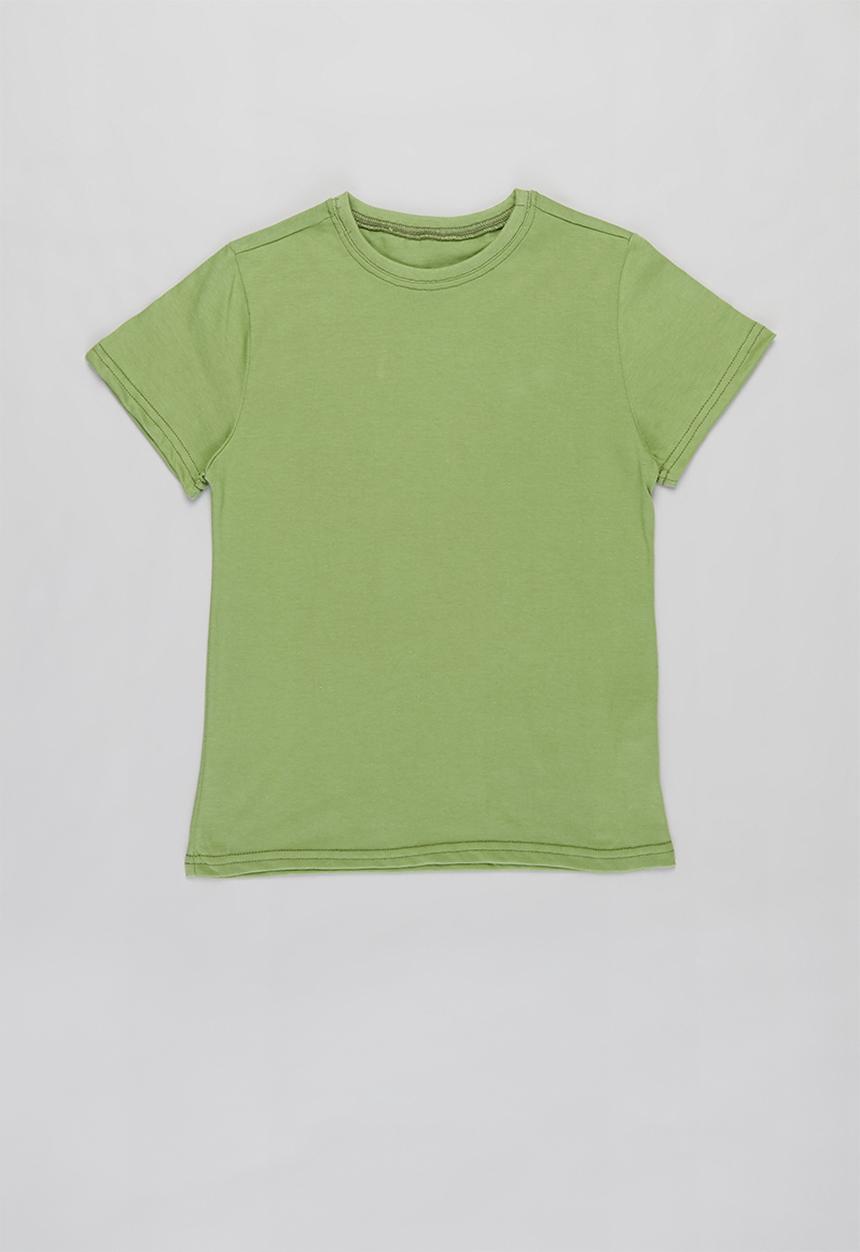 Rebel Republic - Boys 2 pack stripe tees - green & white 