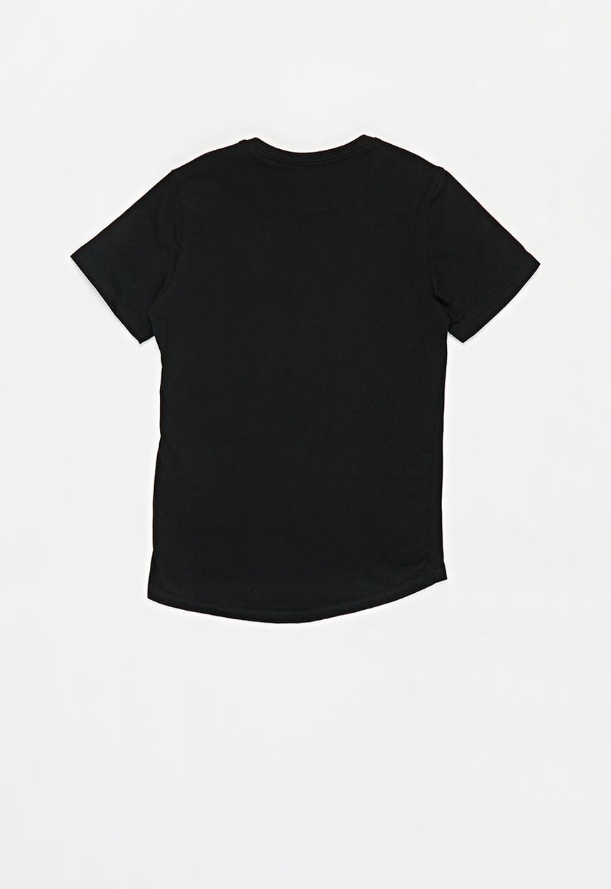 Rebel Republic - Boys short sleeve styled tee - black