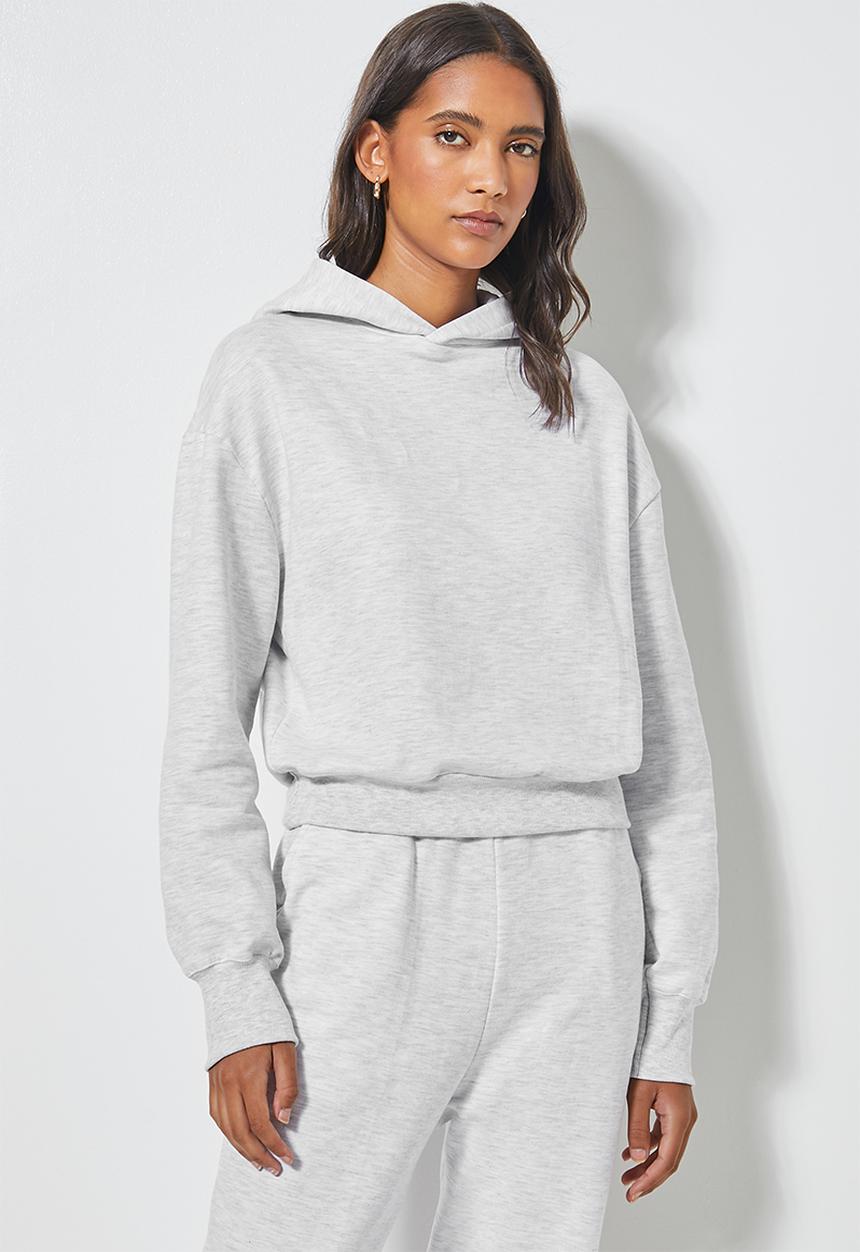 Superbalist - Crop hoodie - grey