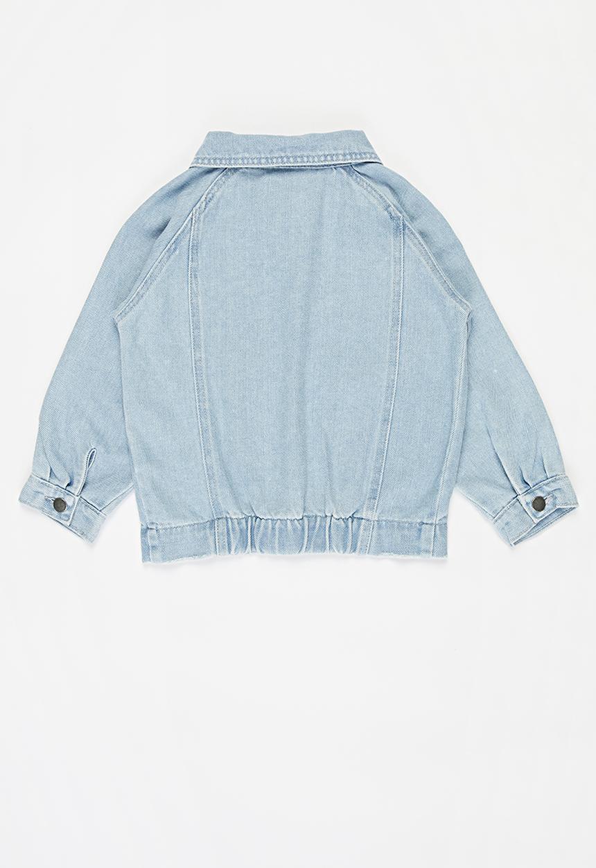 Cotton On - Tobi utility denim jacket - blue