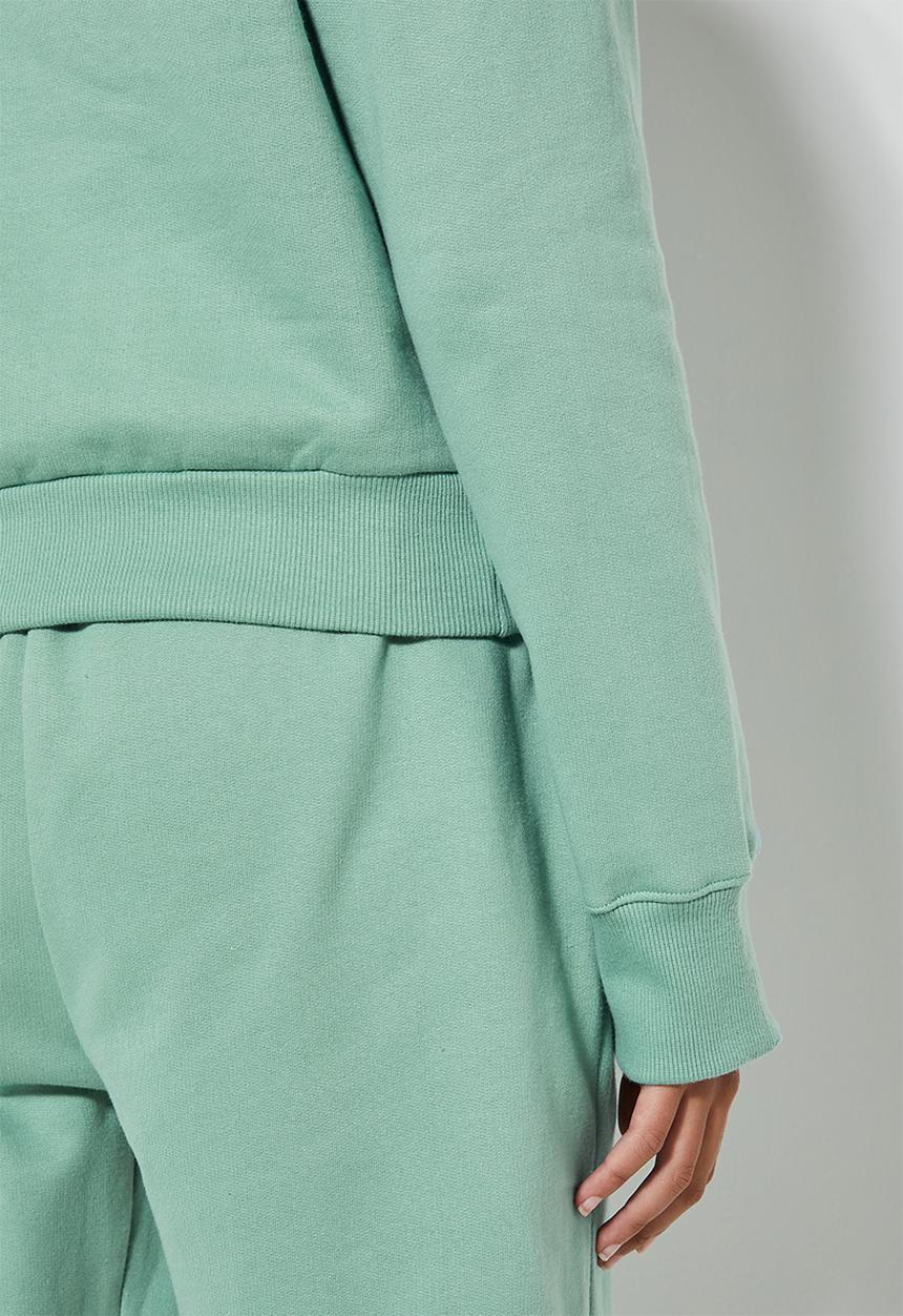 Superbalist - Crop hoodie - green 