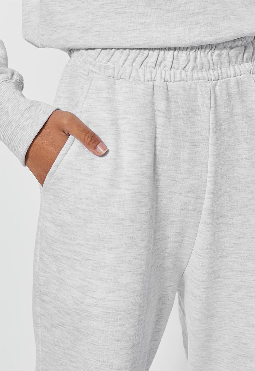 Superbalist - Rib cuff track pants - grey